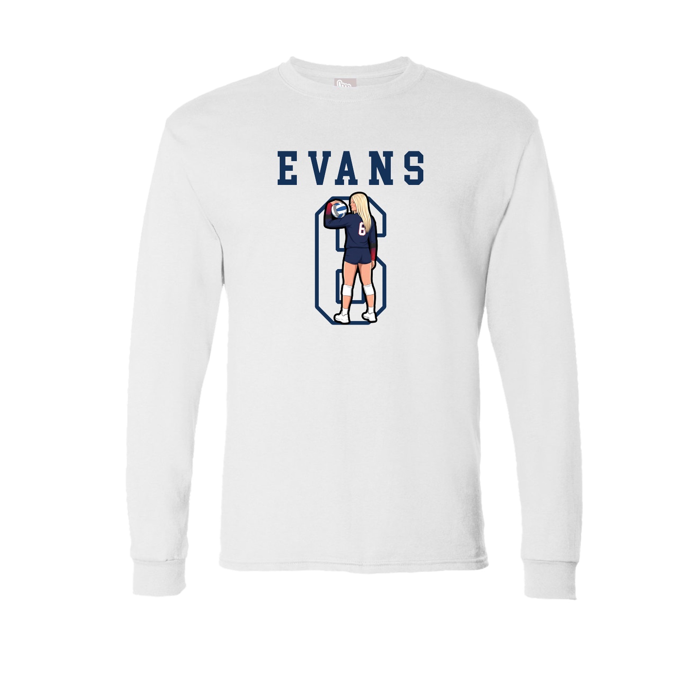 Long Sleeve Tee — Shirsey in White