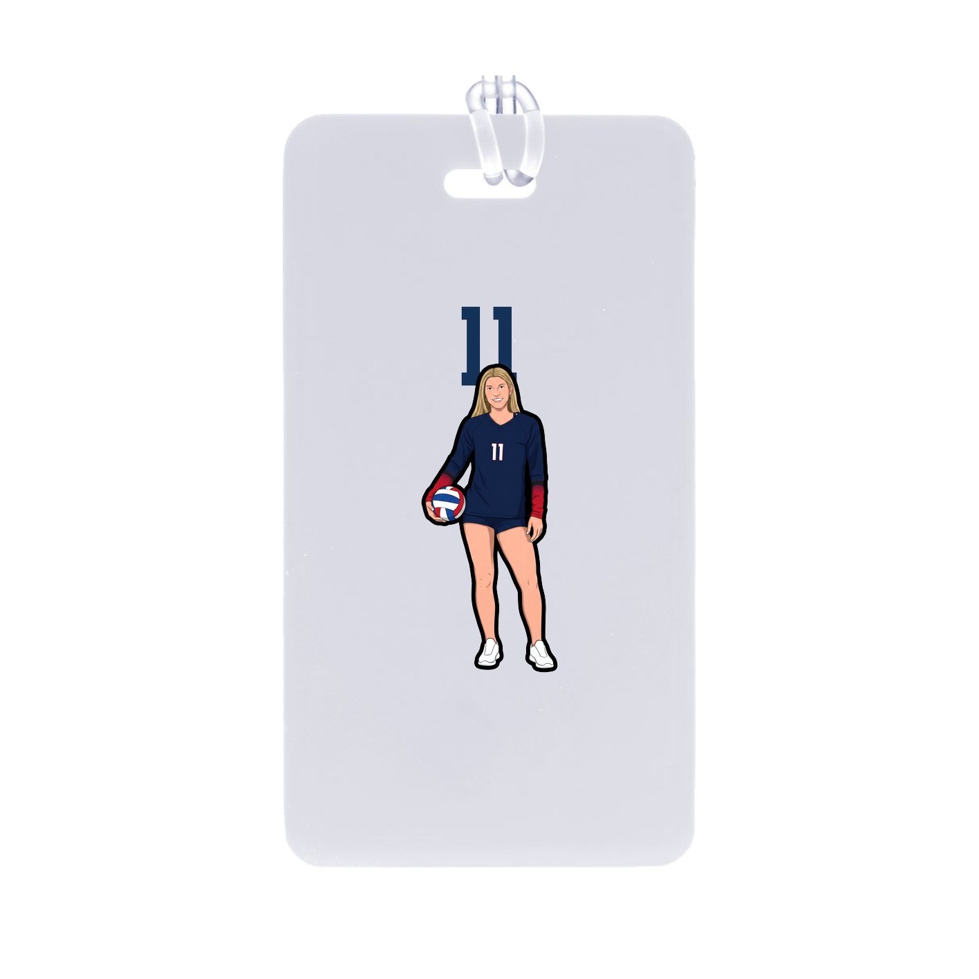 Bag Tag — Number Top in Classic