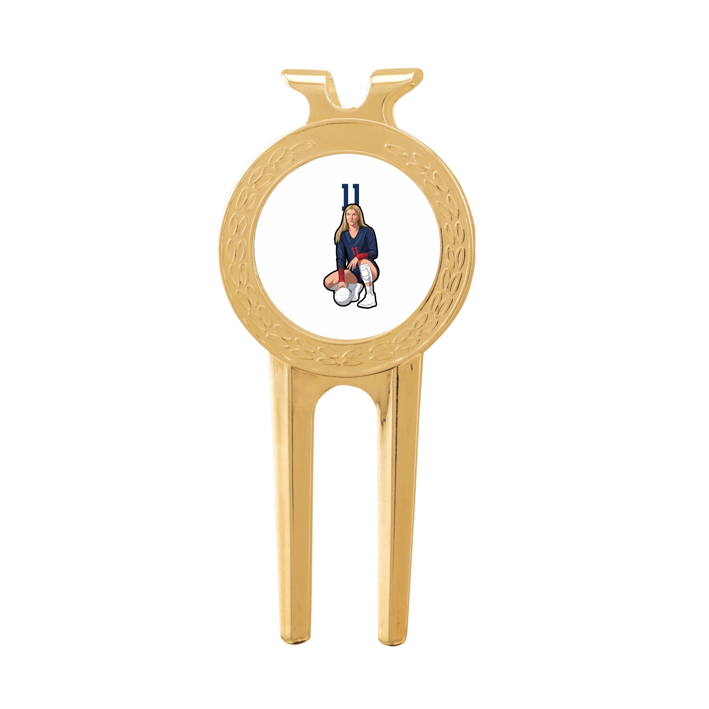 Divot Tool with Ball Marker — Number Top in Classic