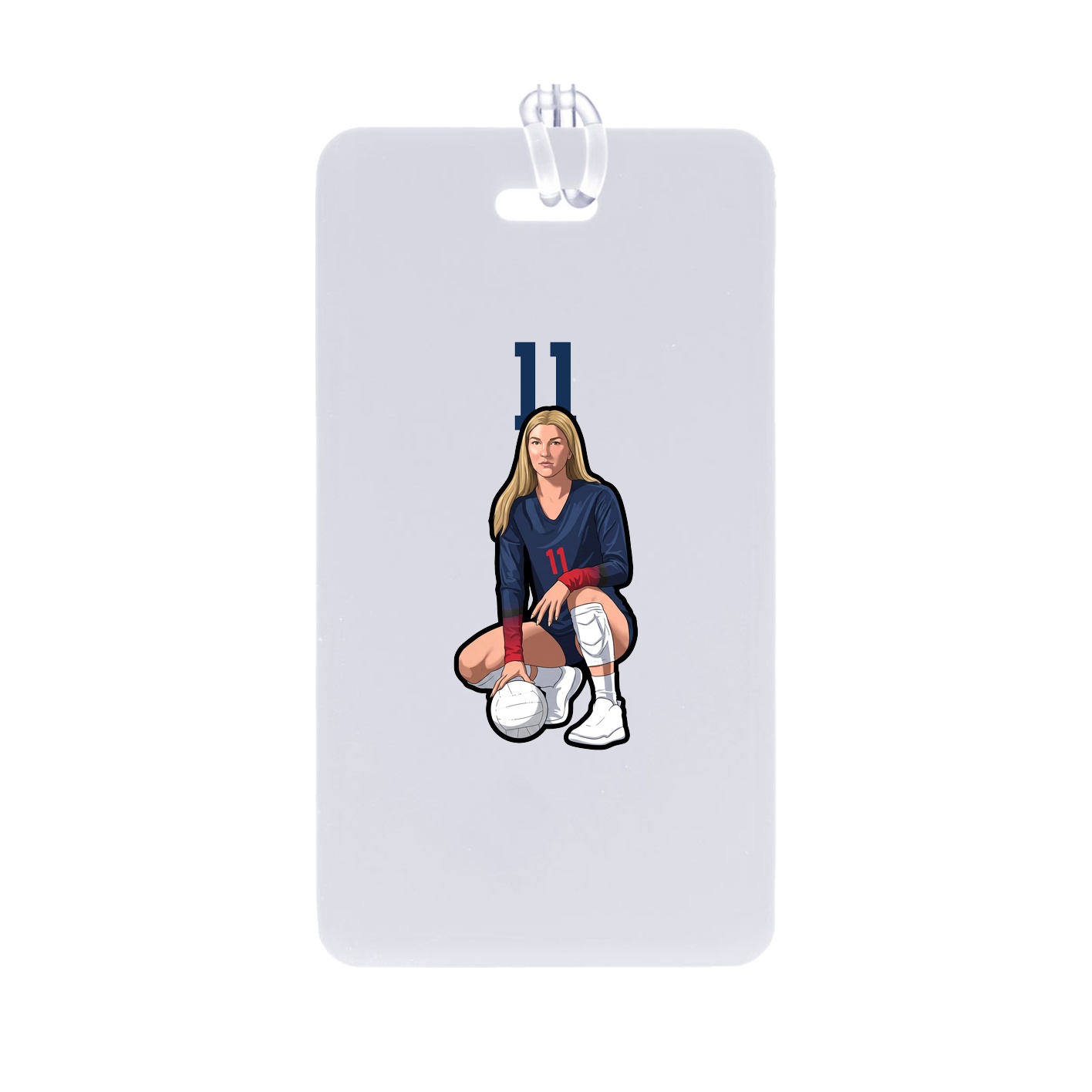 Bag Tag — Number Top in Classic