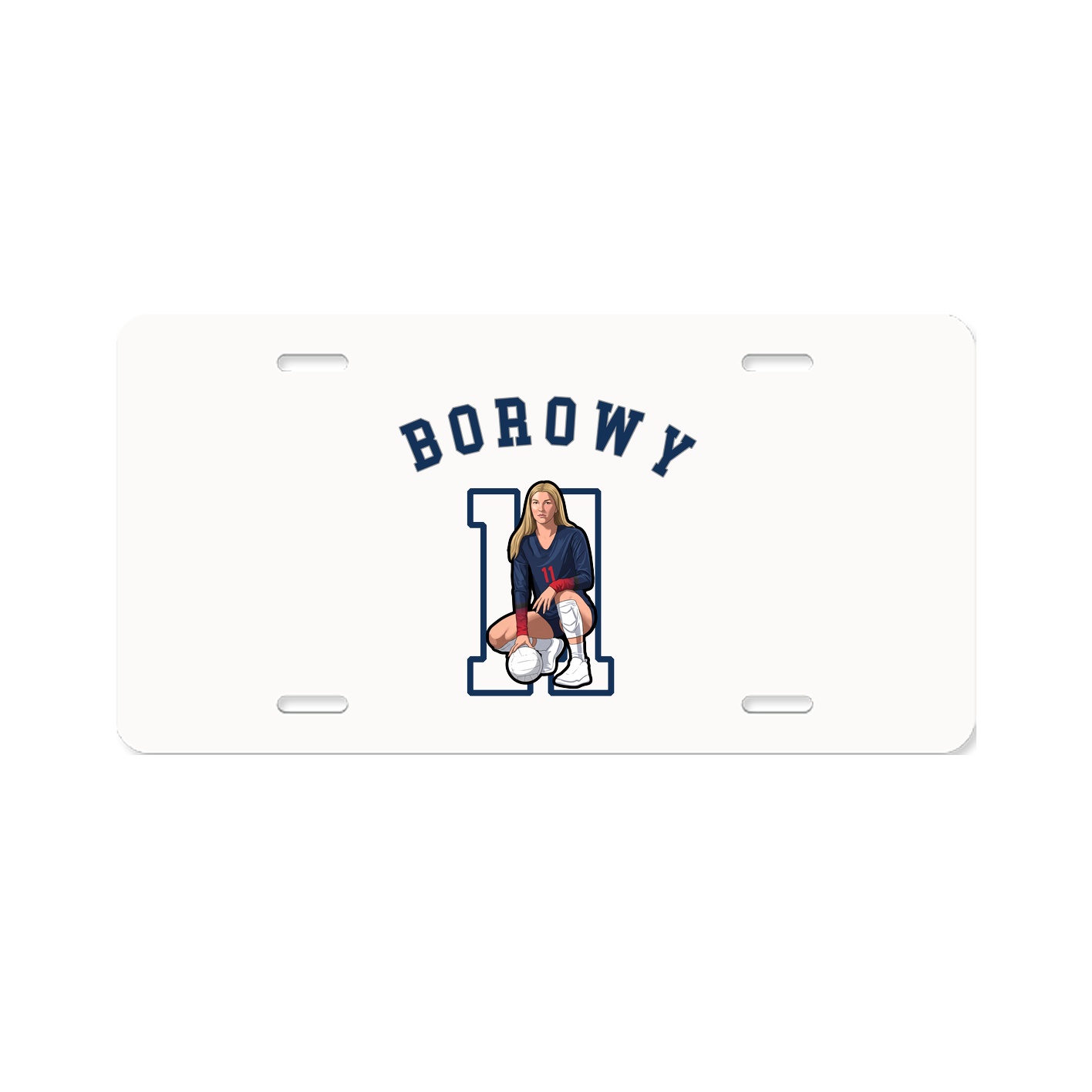 License Plate — Shirsey Arch in Classic