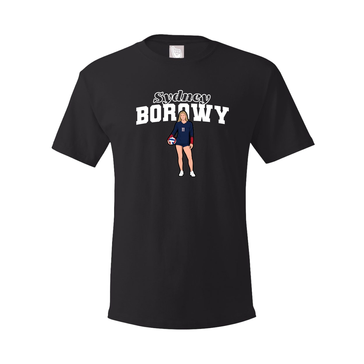 Tee — Name Arch in Black