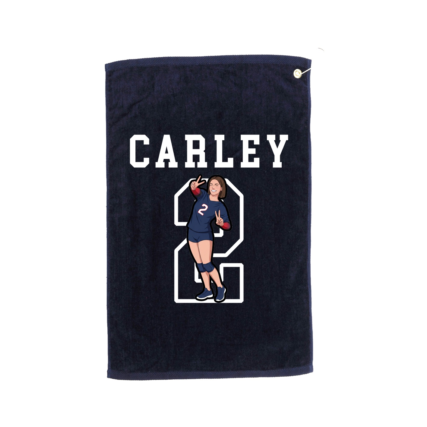 Golf Towel — Shirsey in Navy