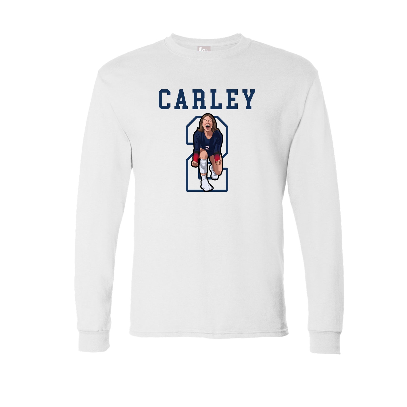 Long Sleeve Tee — Shirsey in White