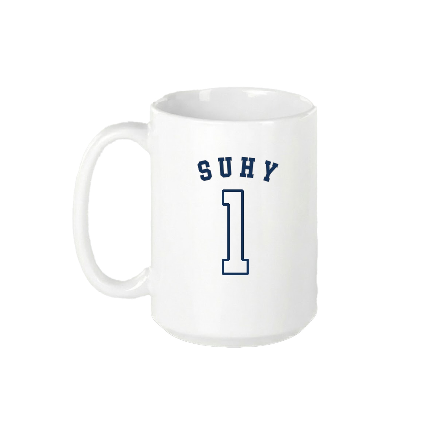 15oz Coffee Mug — Shirsey Arch in White