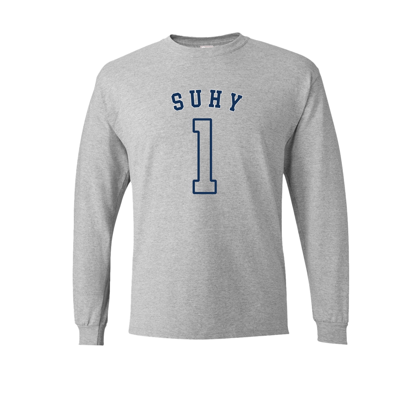 Long Sleeve Tee — Shirsey Arch in Grey