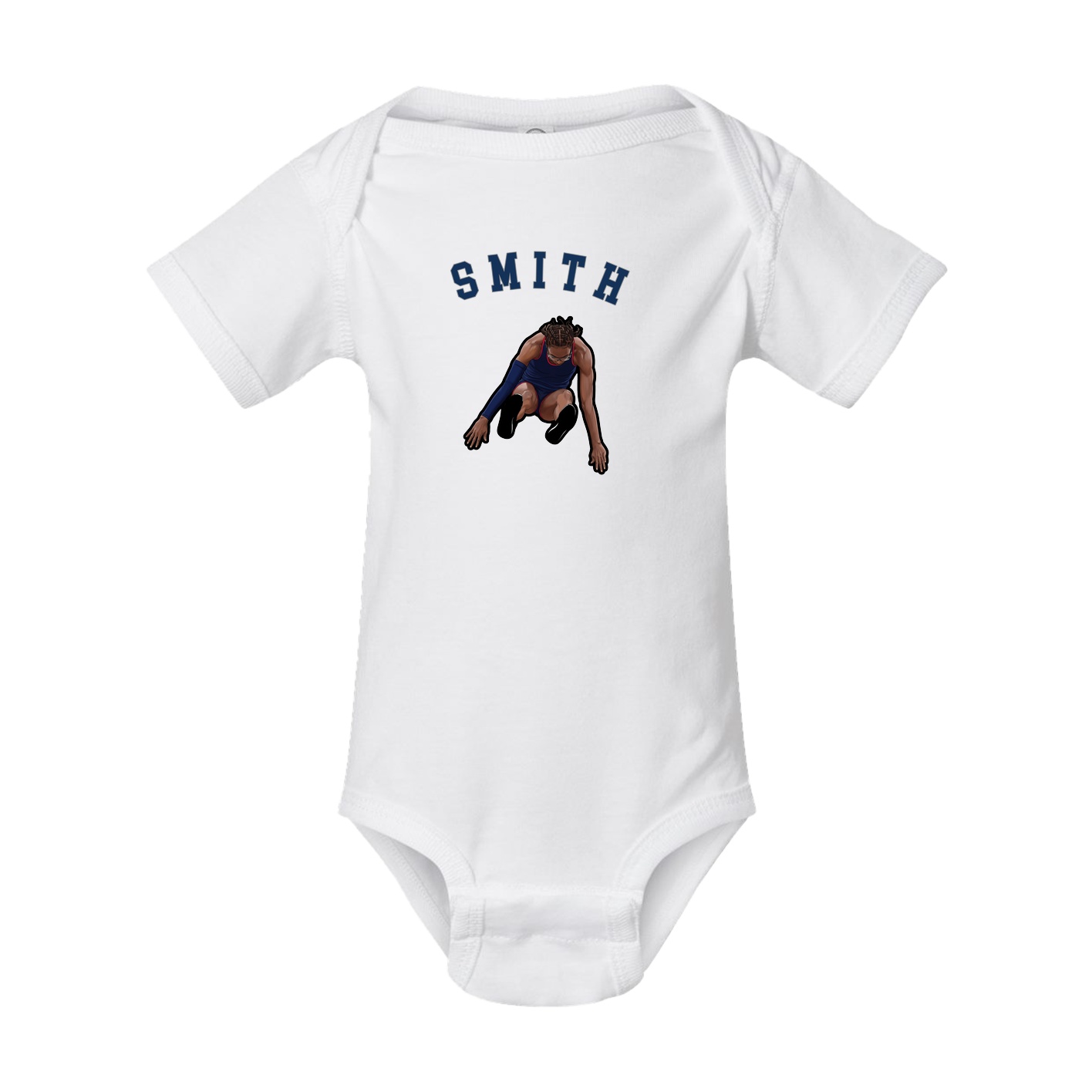 Baby Onesie — Shirsey Arch in White