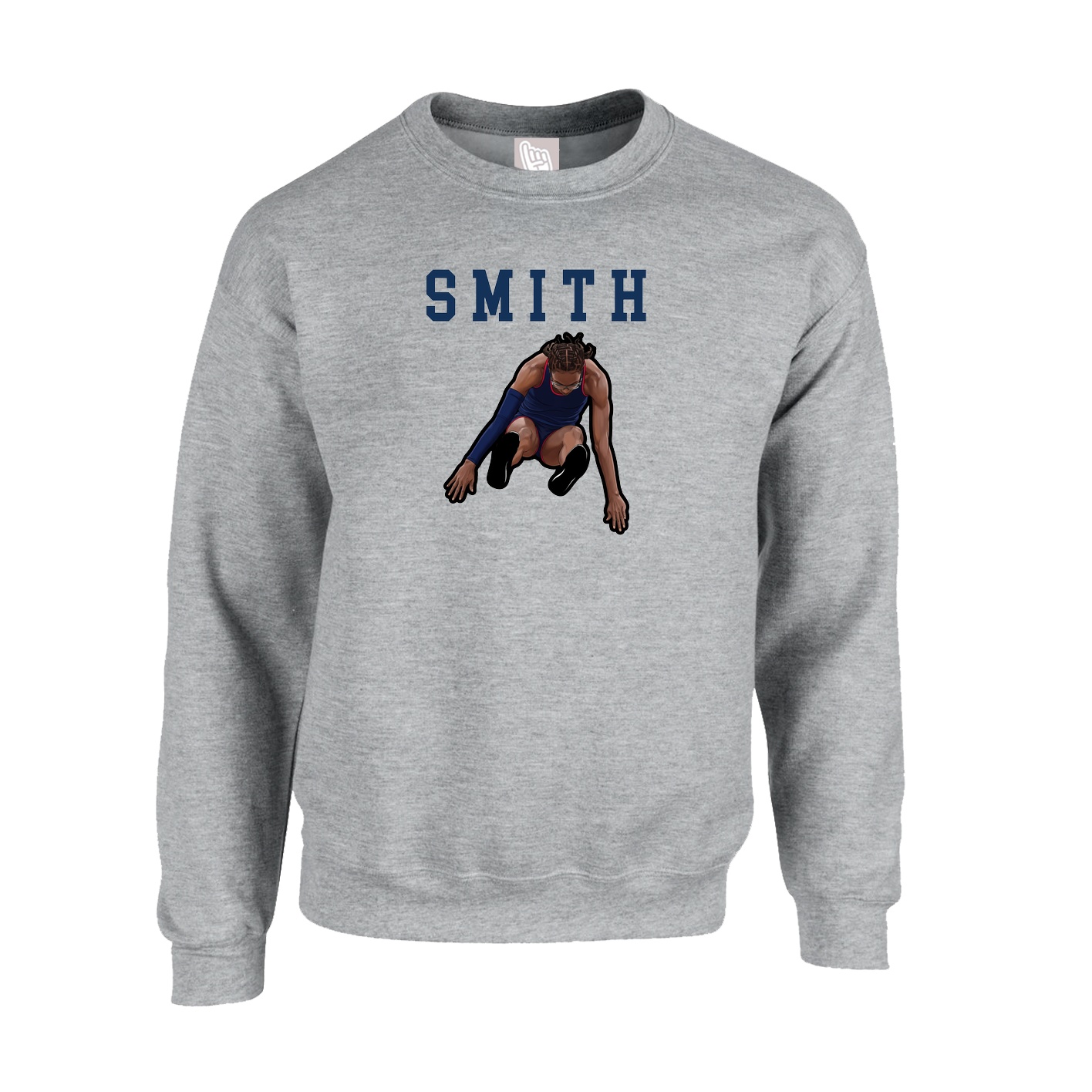 Fleece Crew — Shirsey in Grey