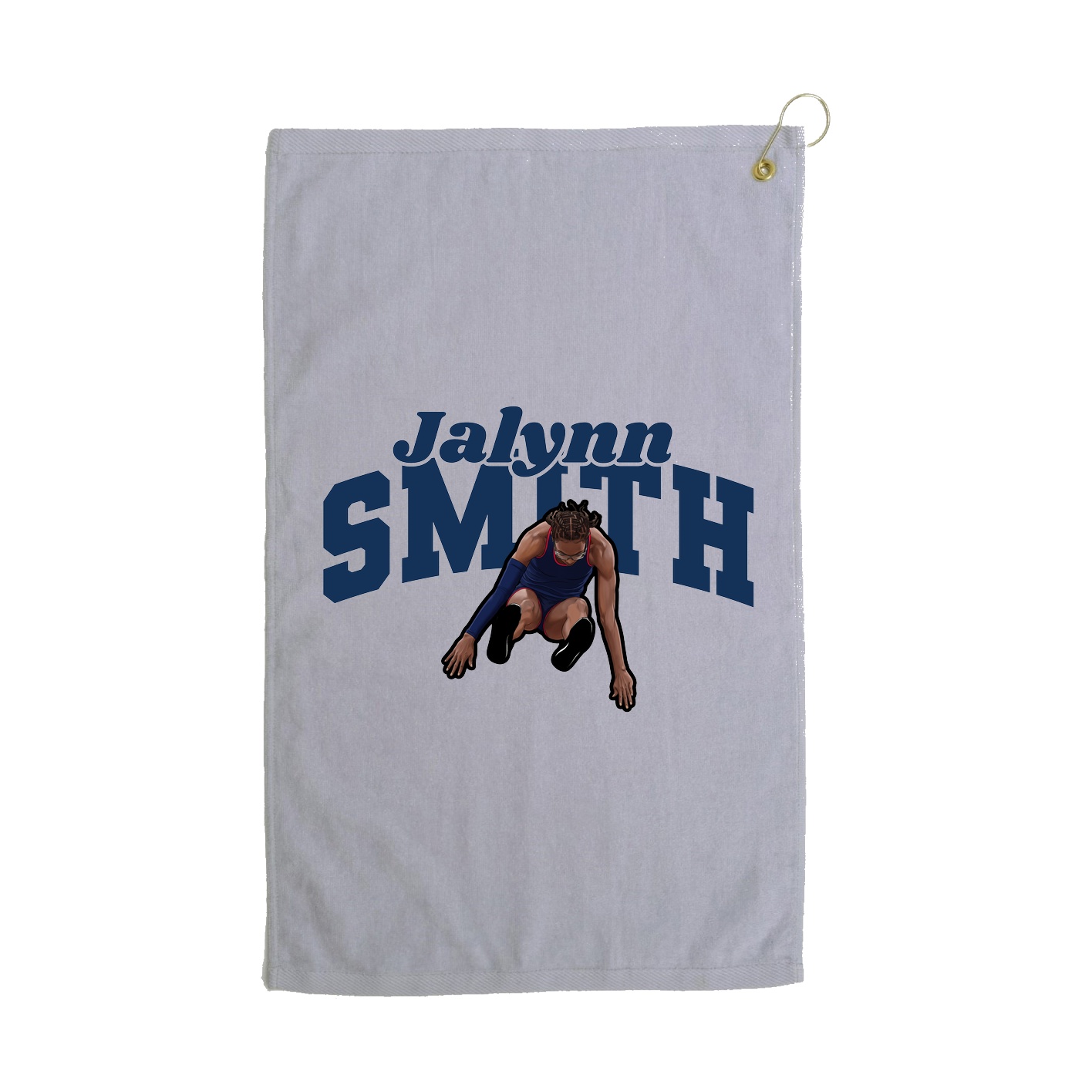 Golf Towel — Signature Arch in Grey