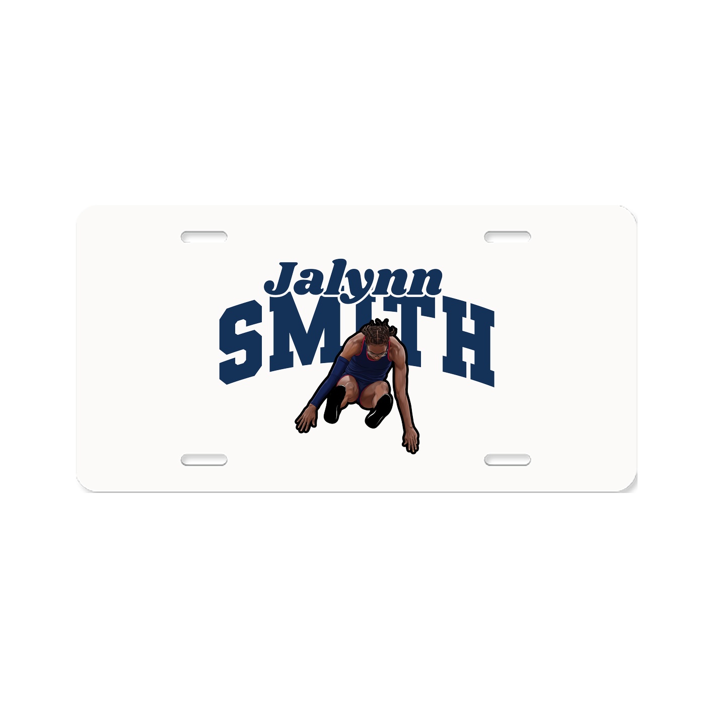 License Plate — Signature Arch in Classic