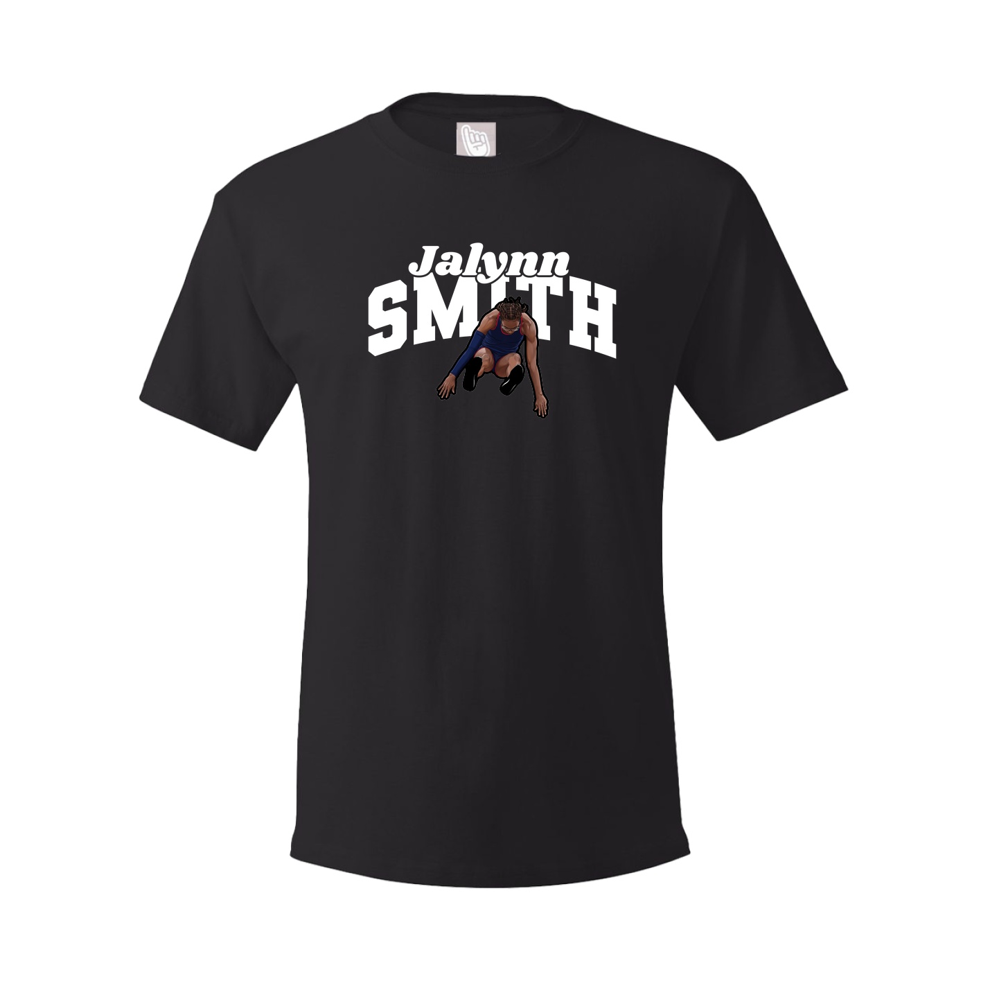 Youth Tee — Signature Arch in Black