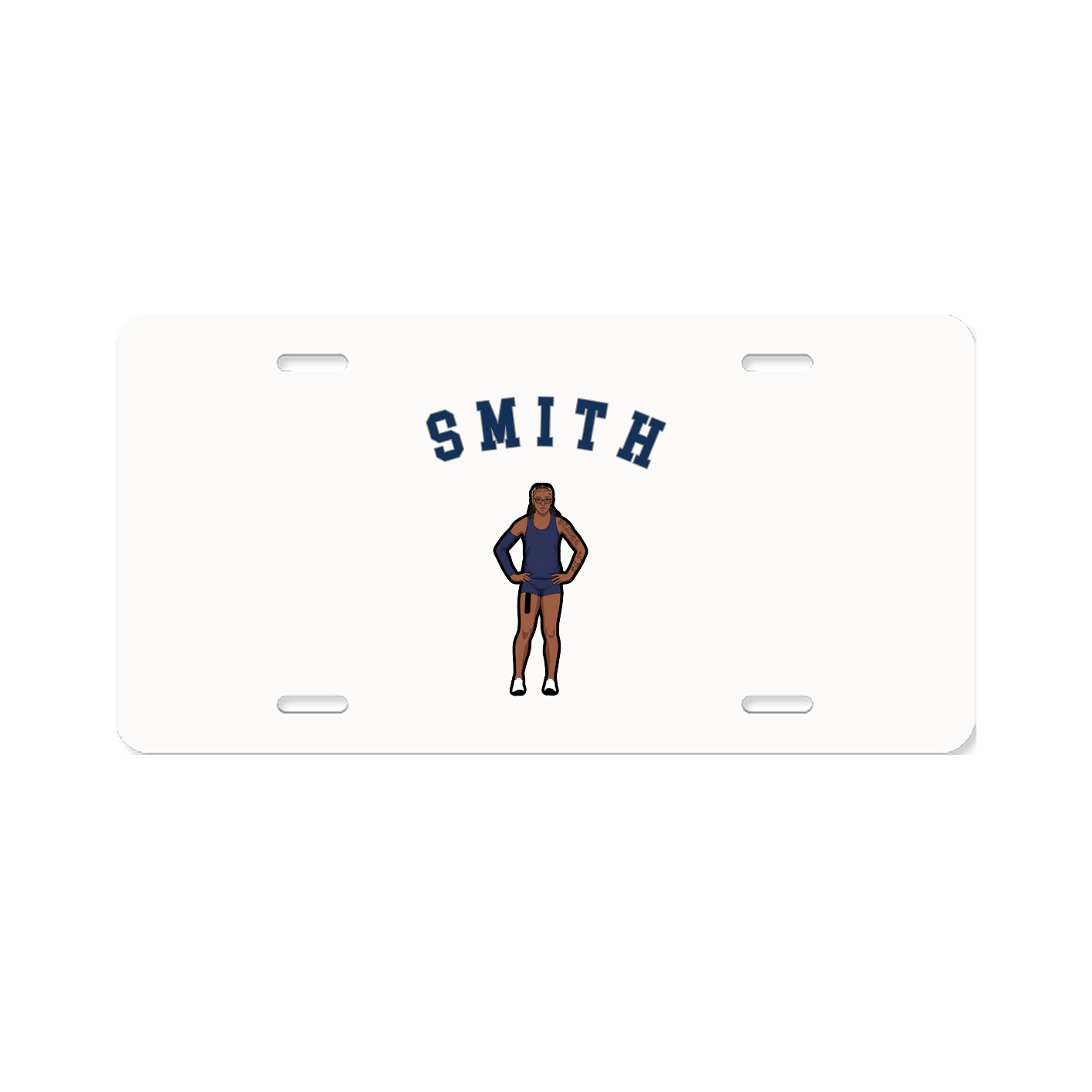 License Plate — Shirsey Arch in Classic