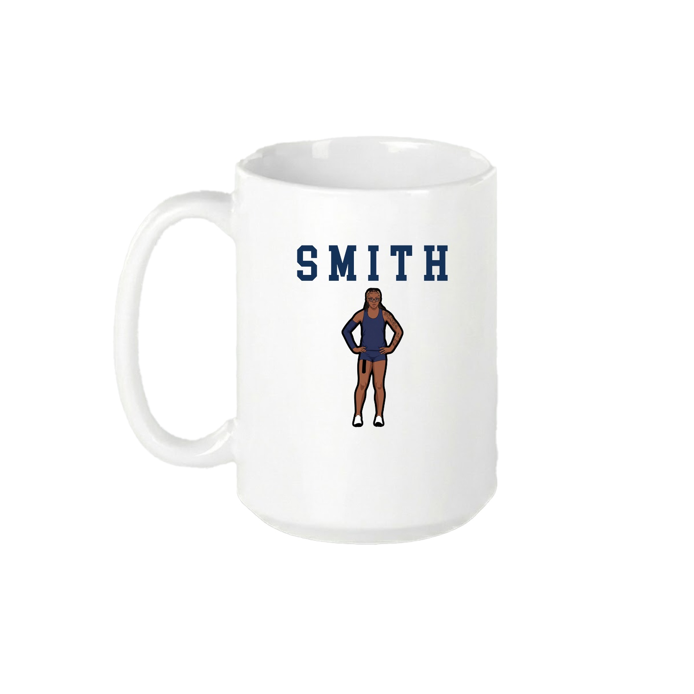 15oz Coffee Mug — Shirsey in White