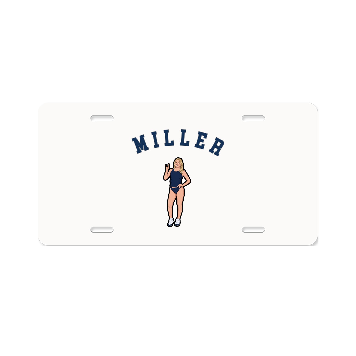 License Plate — Shirsey Arch in Classic