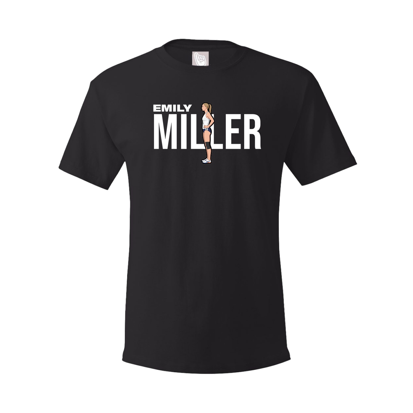 Youth Tee — Player Name in Black