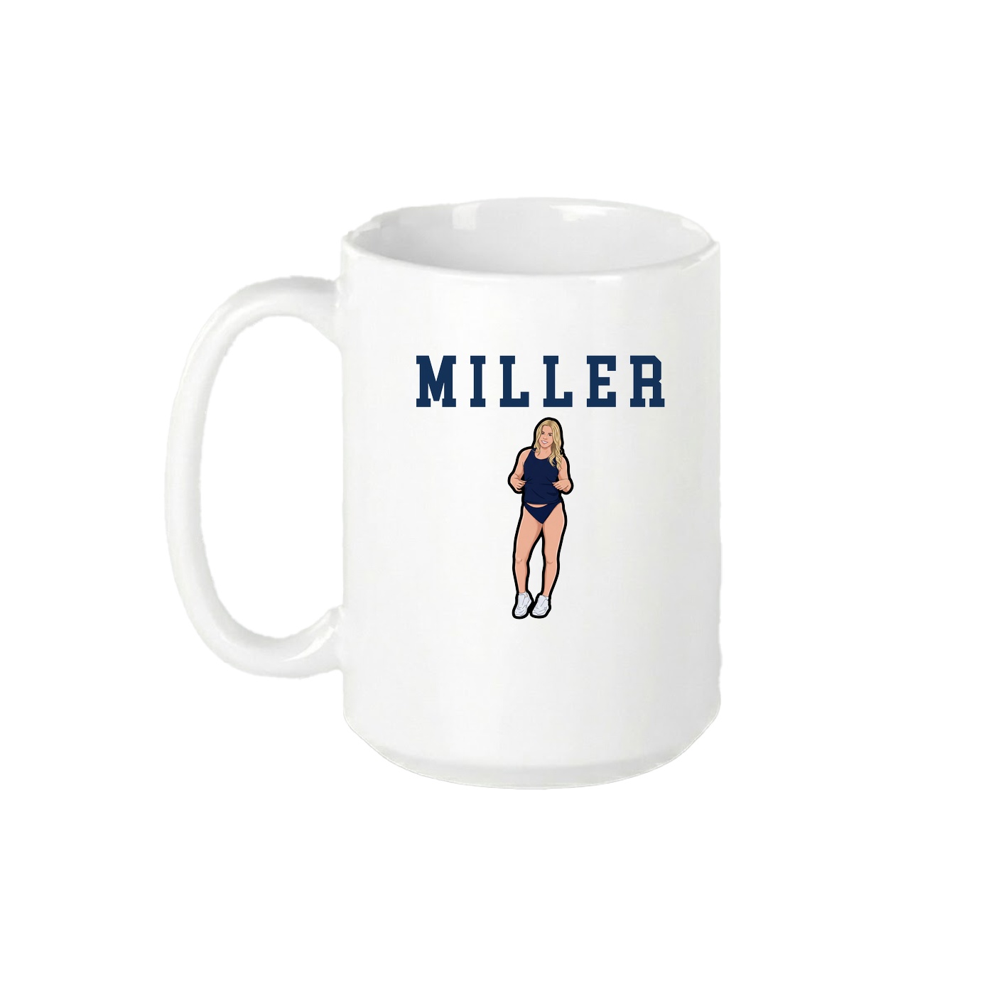 15oz Coffee Mug — Shirsey in White