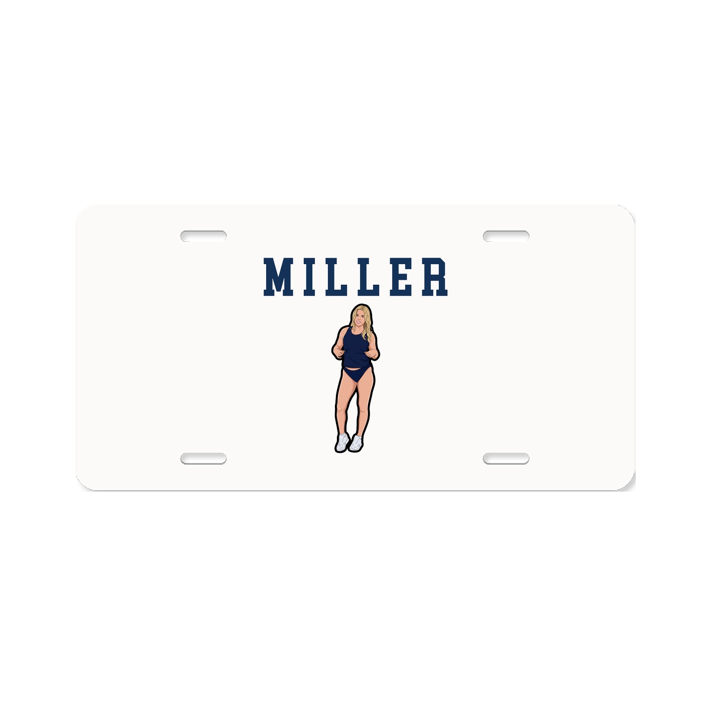 License Plate — Shirsey in Classic