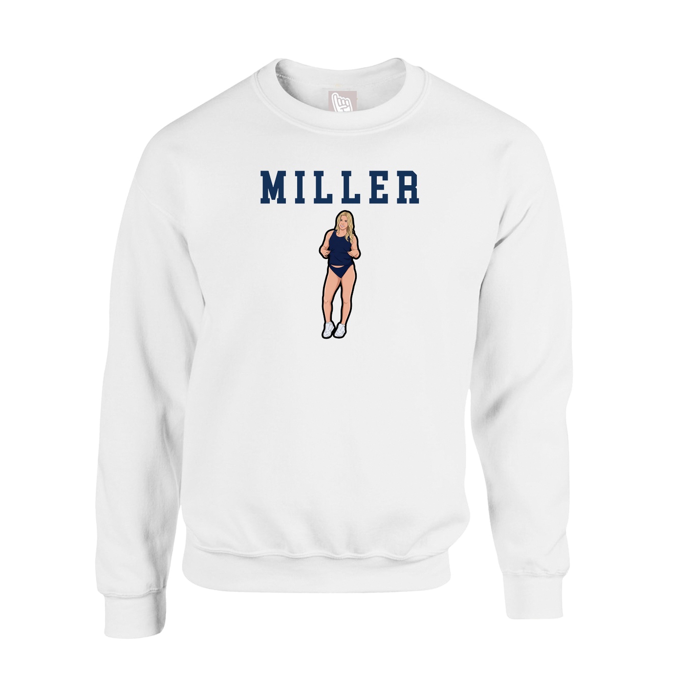 Fleece Crew — Shirsey in White
