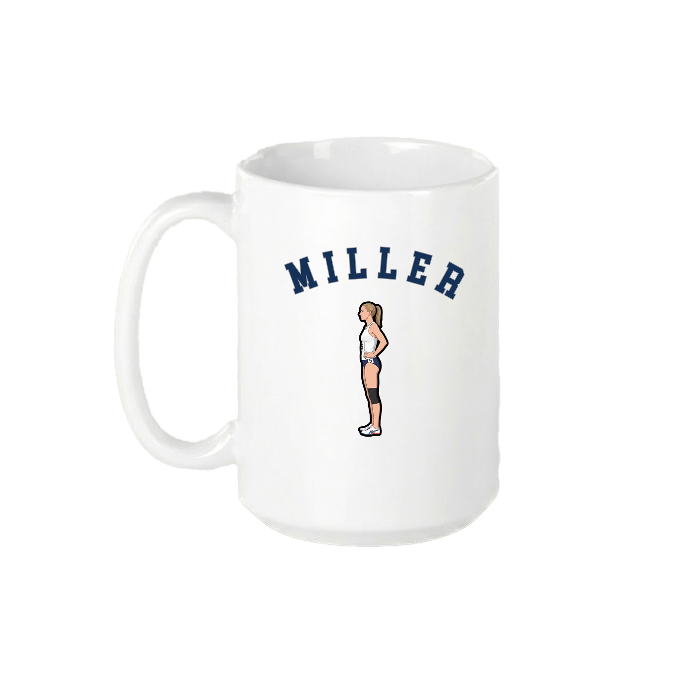 15oz Coffee Mug — Shirsey Arch in White
