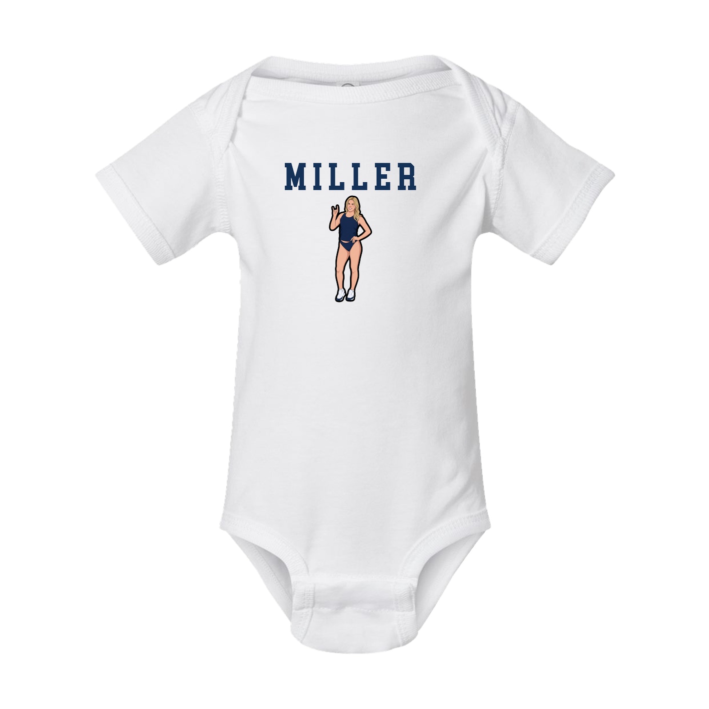 Baby Onesie — Shirsey in White