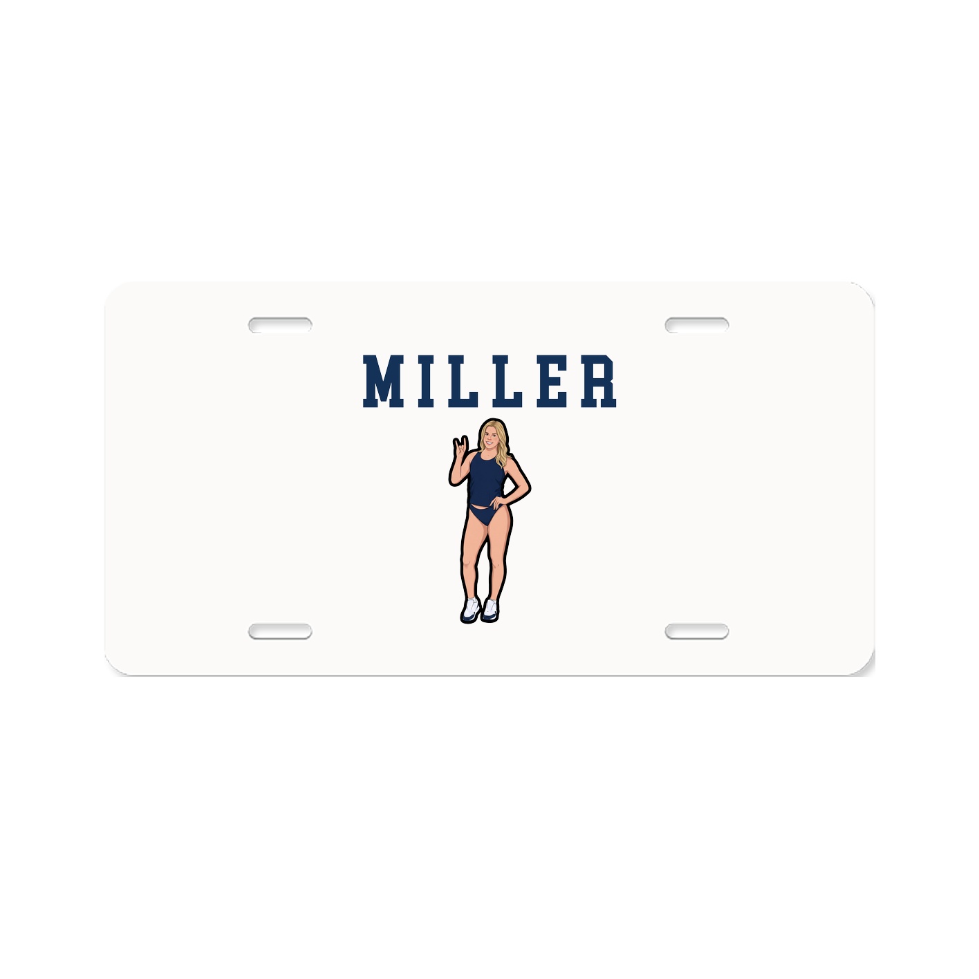 License Plate — Shirsey in Classic