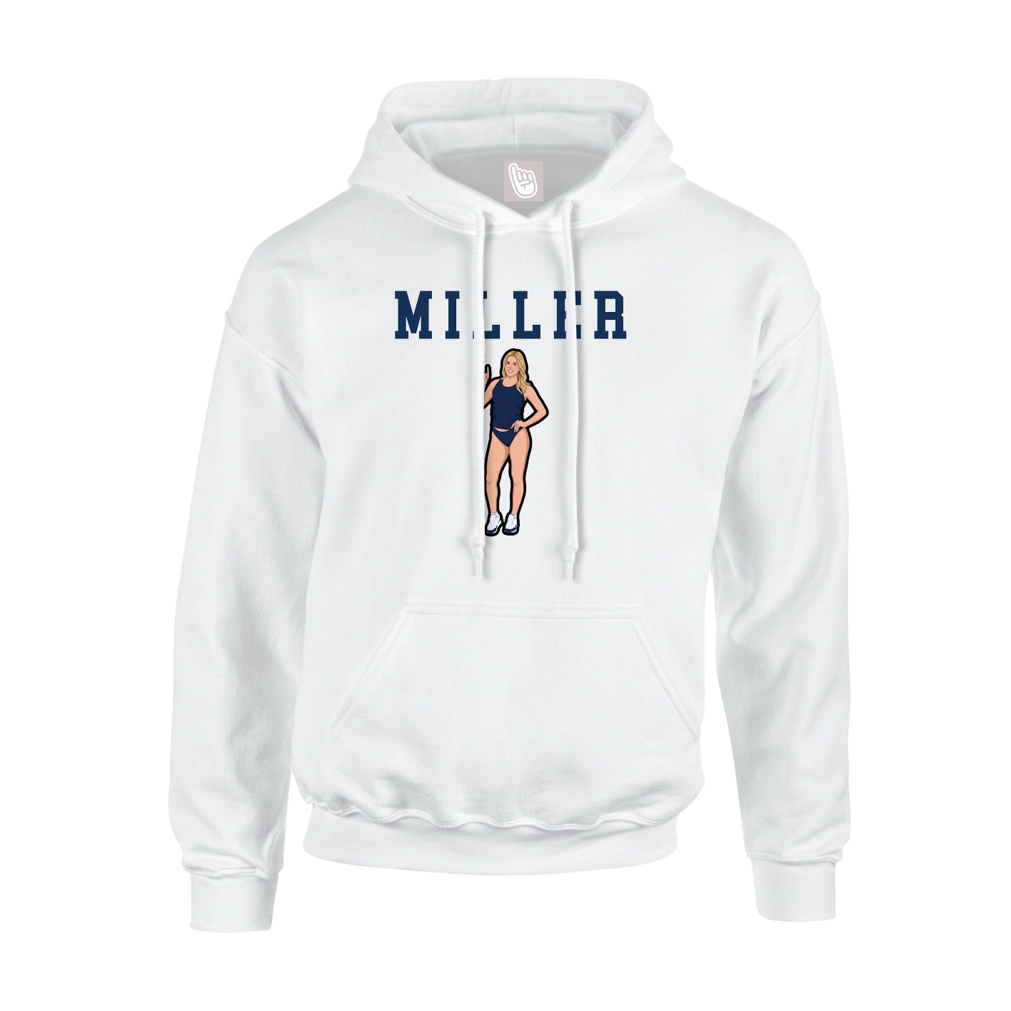 Youth Hoodie — Shirsey in White