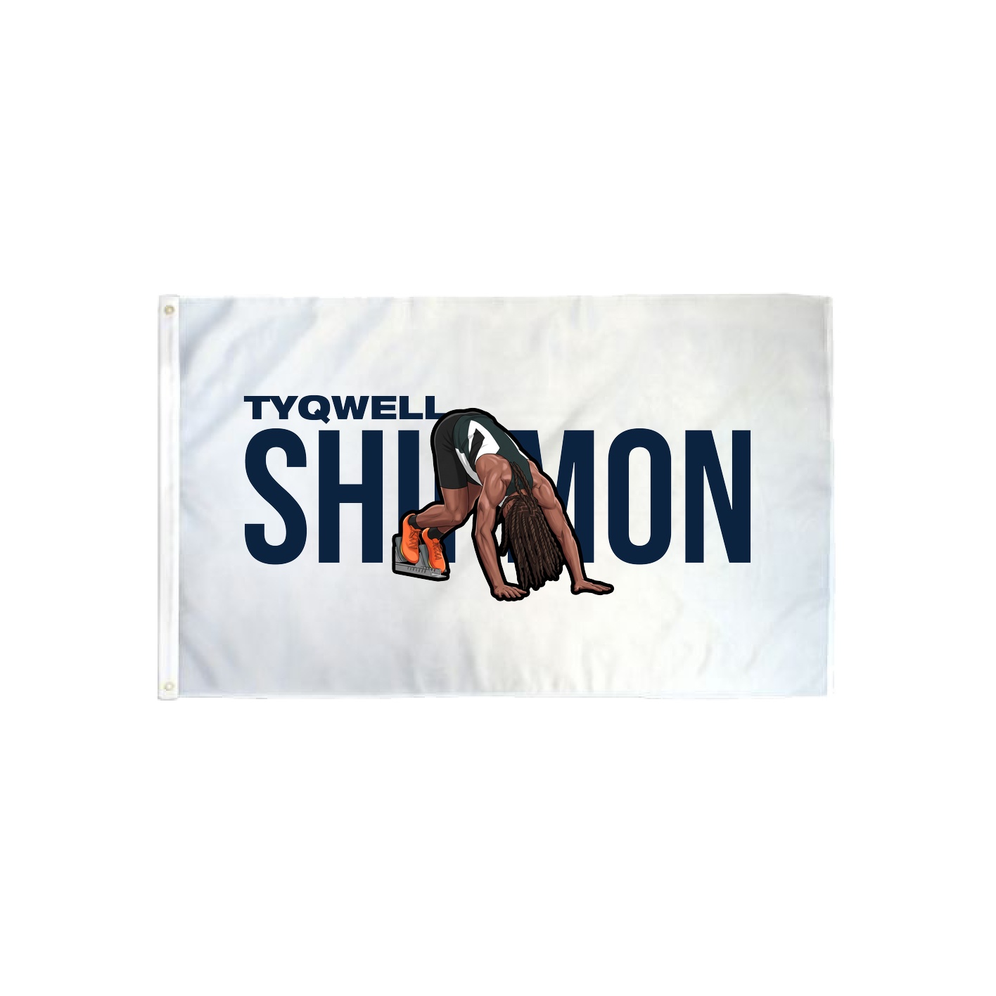 3x5 Flag — Player Name in Classic
