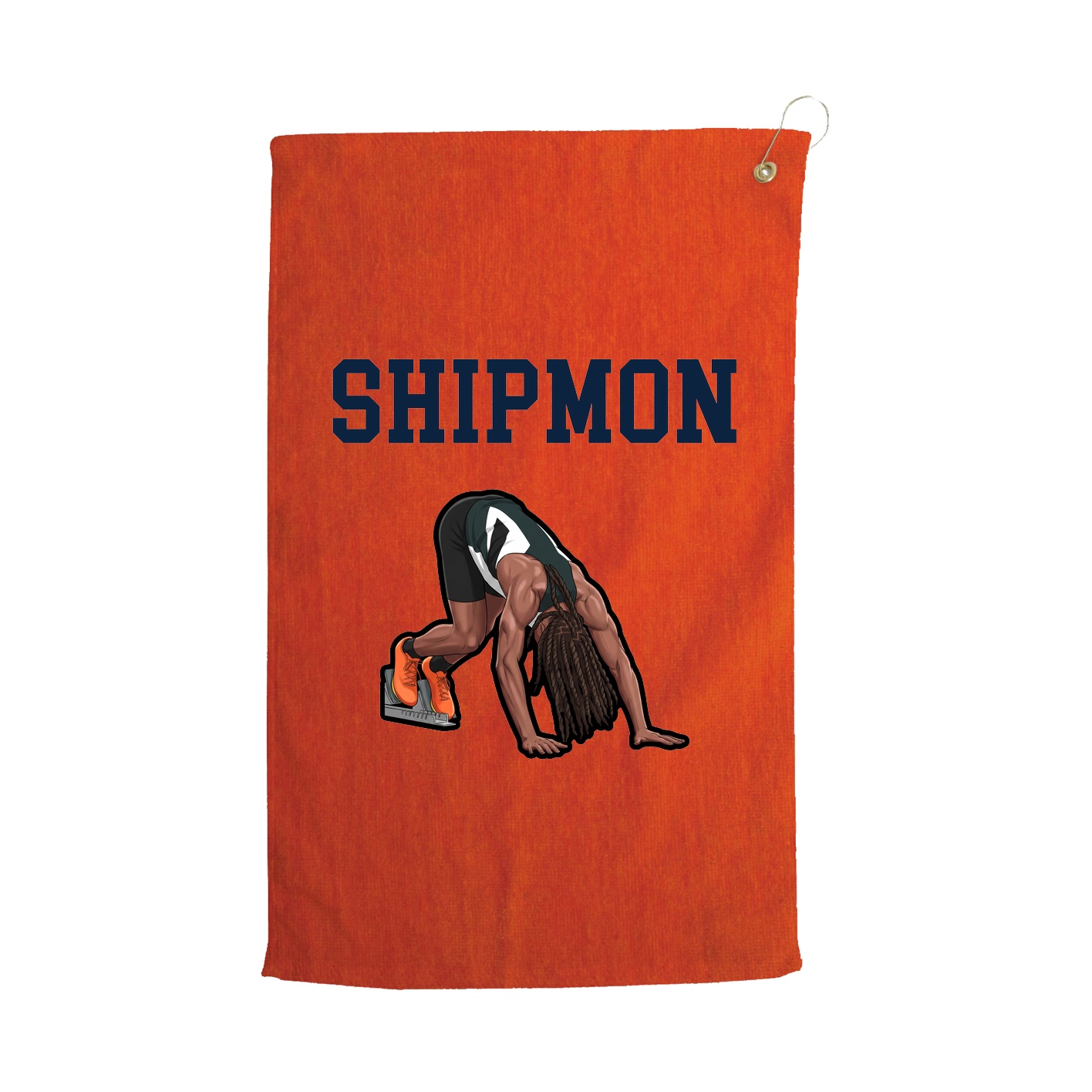 Golf Towel — Shirsey in Orange