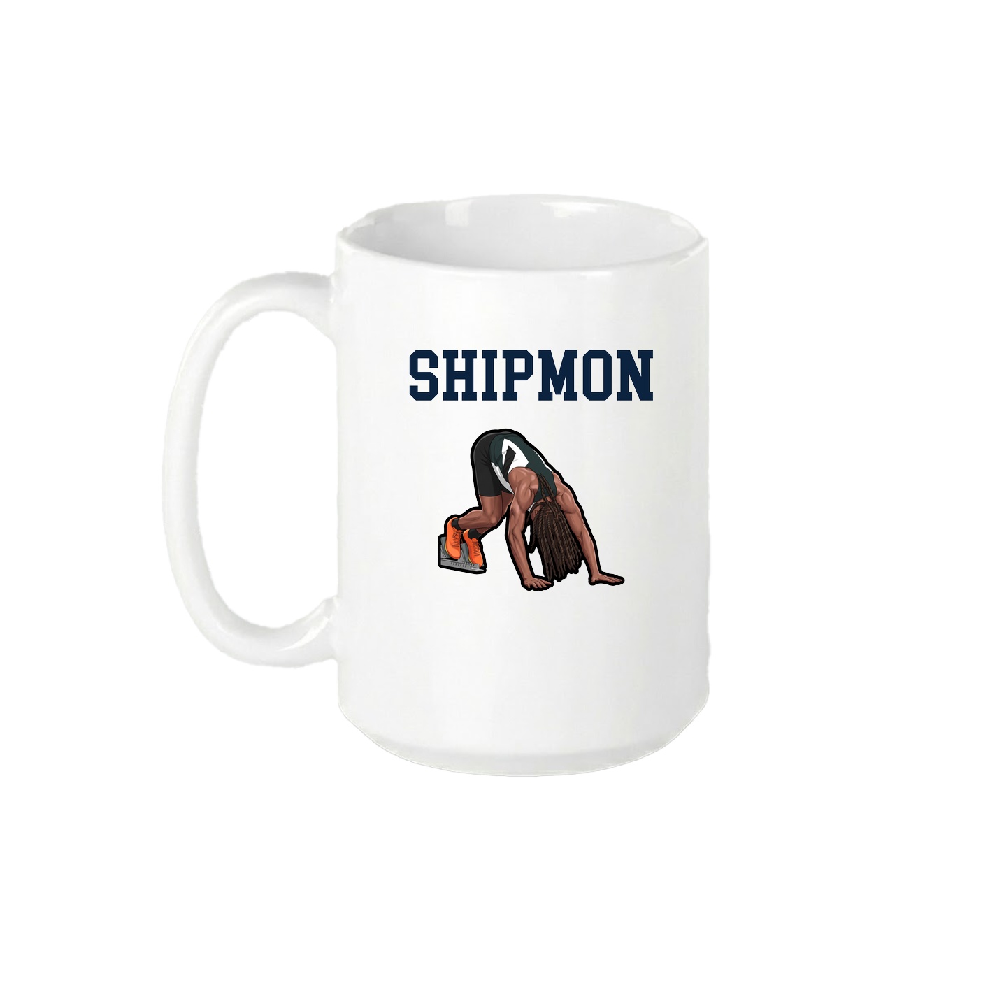 15oz Coffee Mug — Shirsey in White