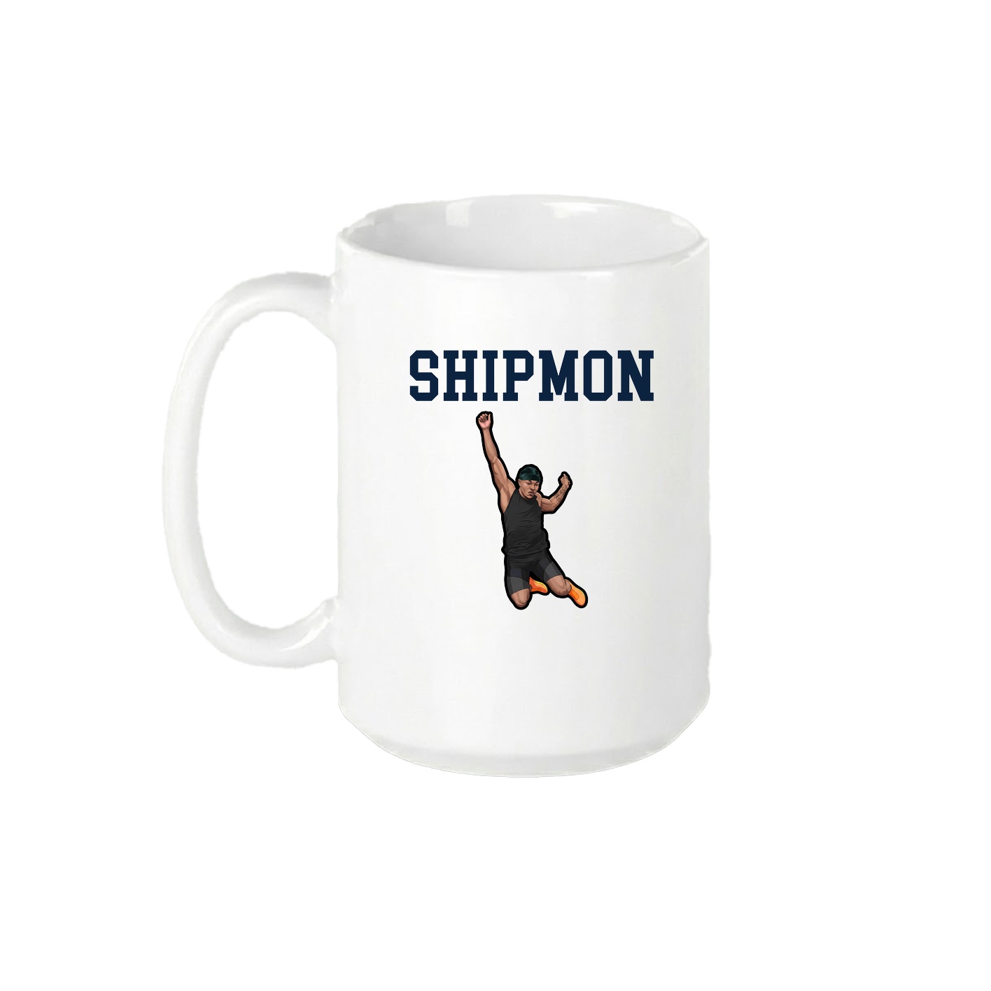 15oz Coffee Mug — Shirsey in White