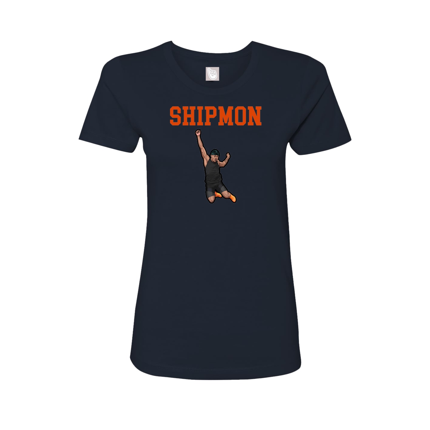 Fitted Women's Tee — Shirsey in Navy
