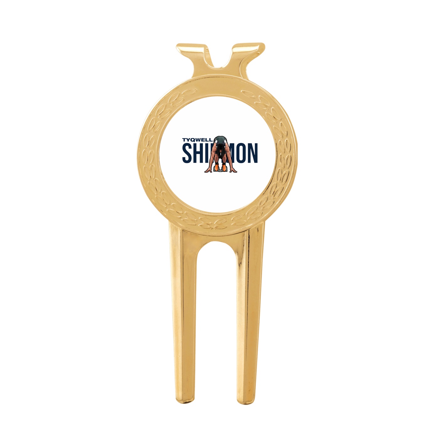 Divot Tool with Ball Marker — Player Name in Classic