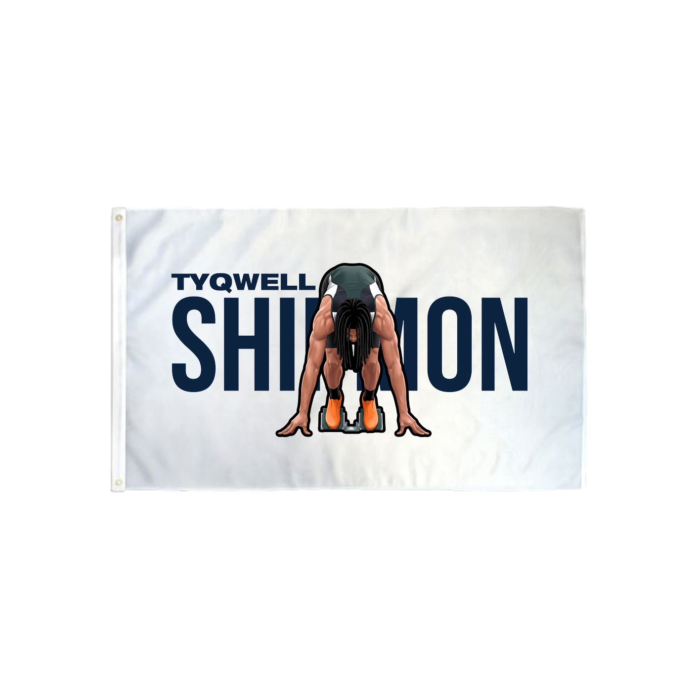 3x5 Flag — Player Name in Classic