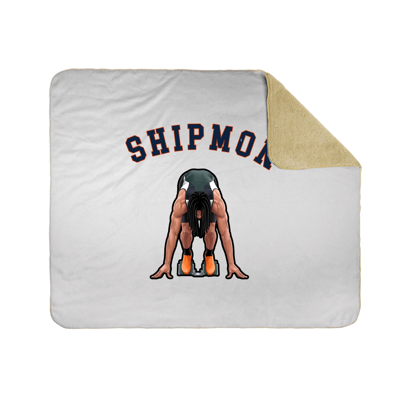 Throw Blanket — Shirsey Arch in White