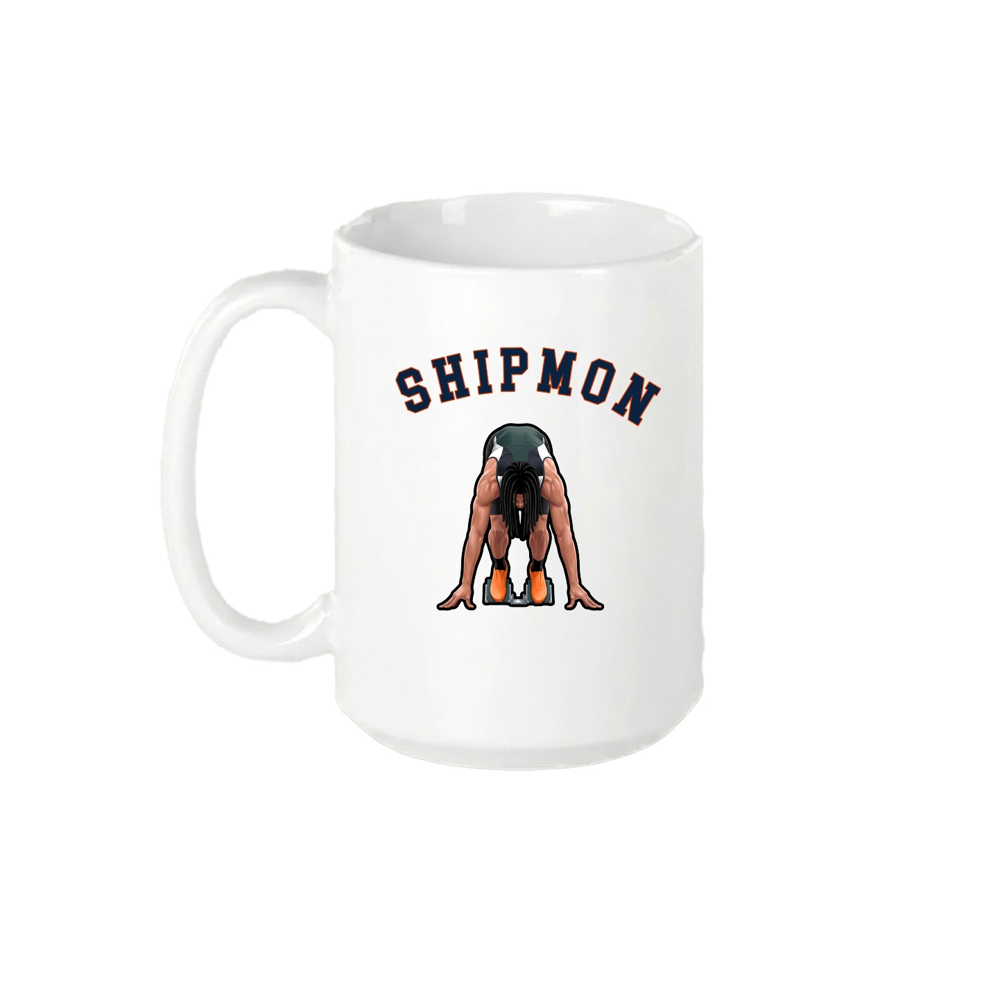 15oz Coffee Mug — Shirsey Arch in White