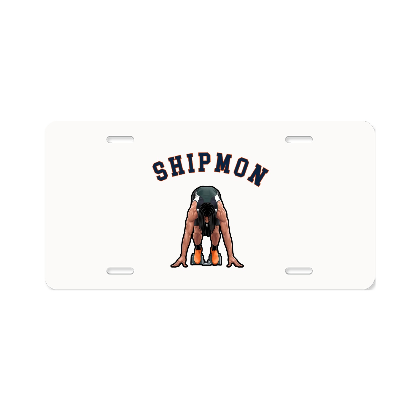 License Plate — Shirsey Arch in Classic