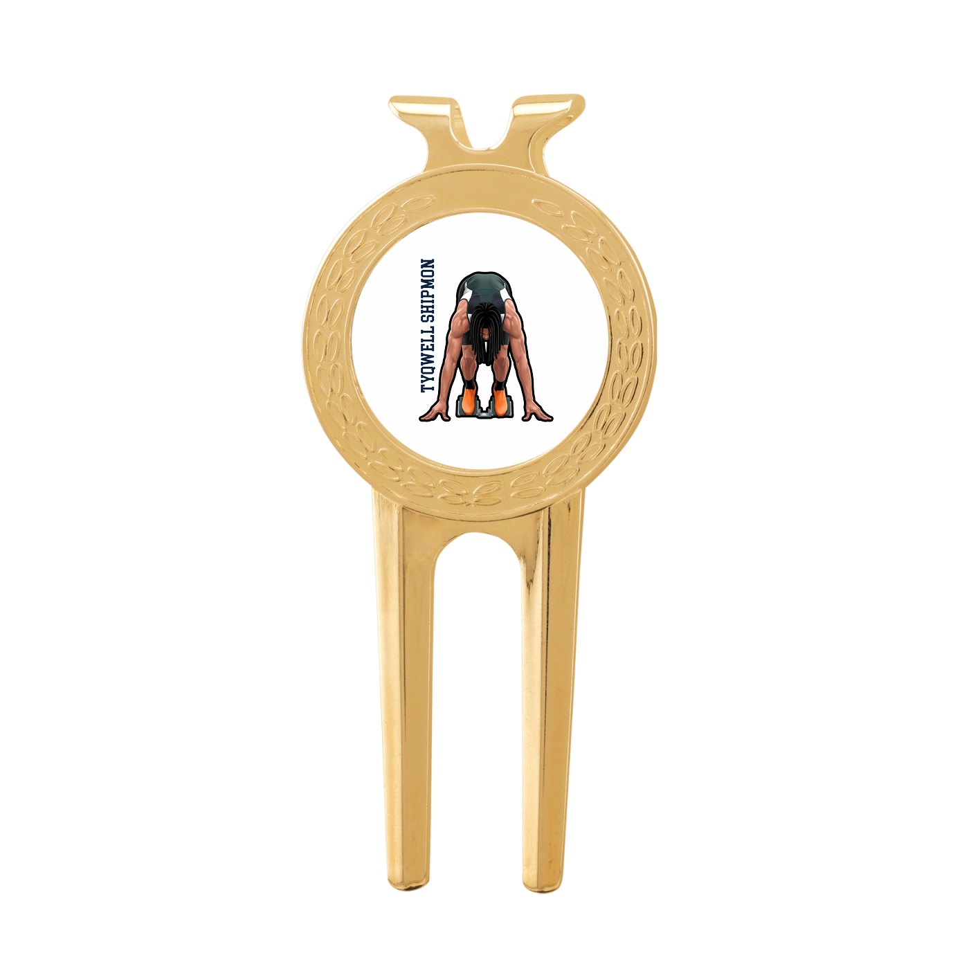 Divot Tool with Ball Marker — Name Vertical in Classic