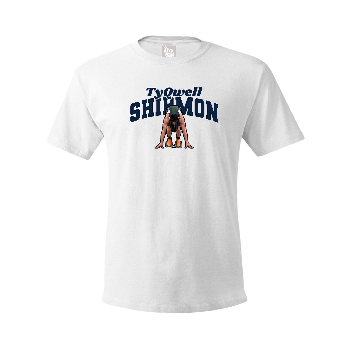 Youth Tee — Signature Arch in White