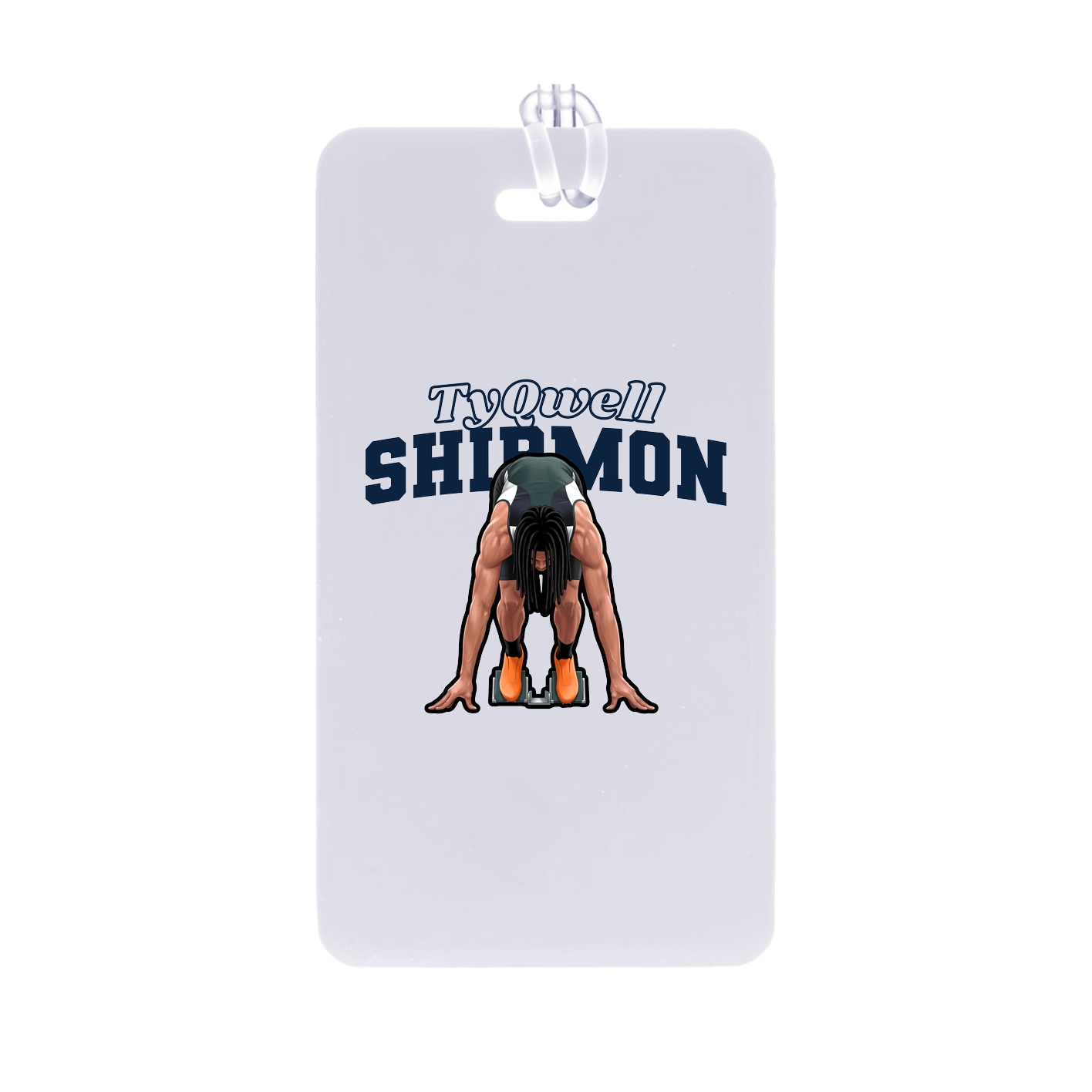 Bag Tag — Name Arch in Classic