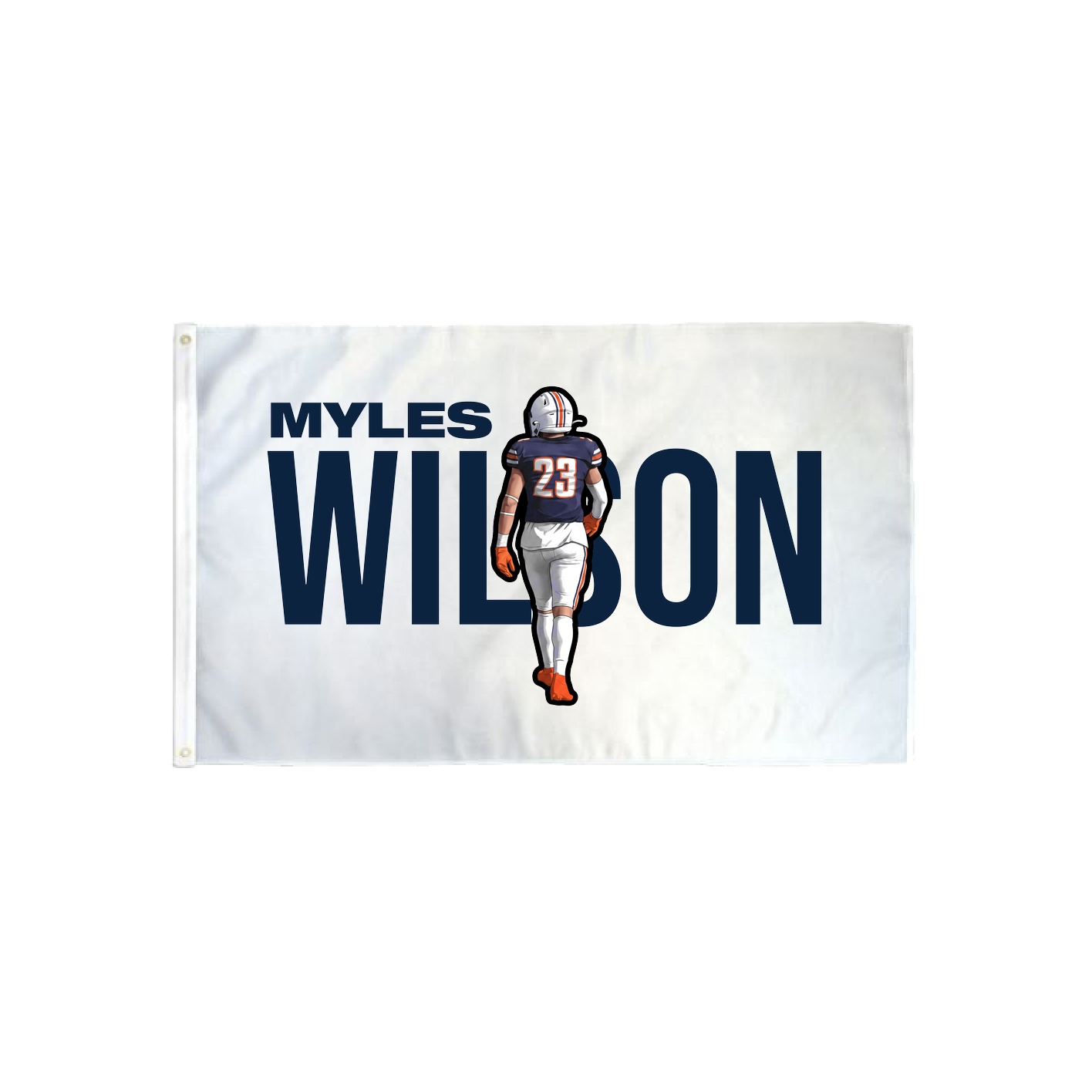 3x5 Flag — Player Name in Classic