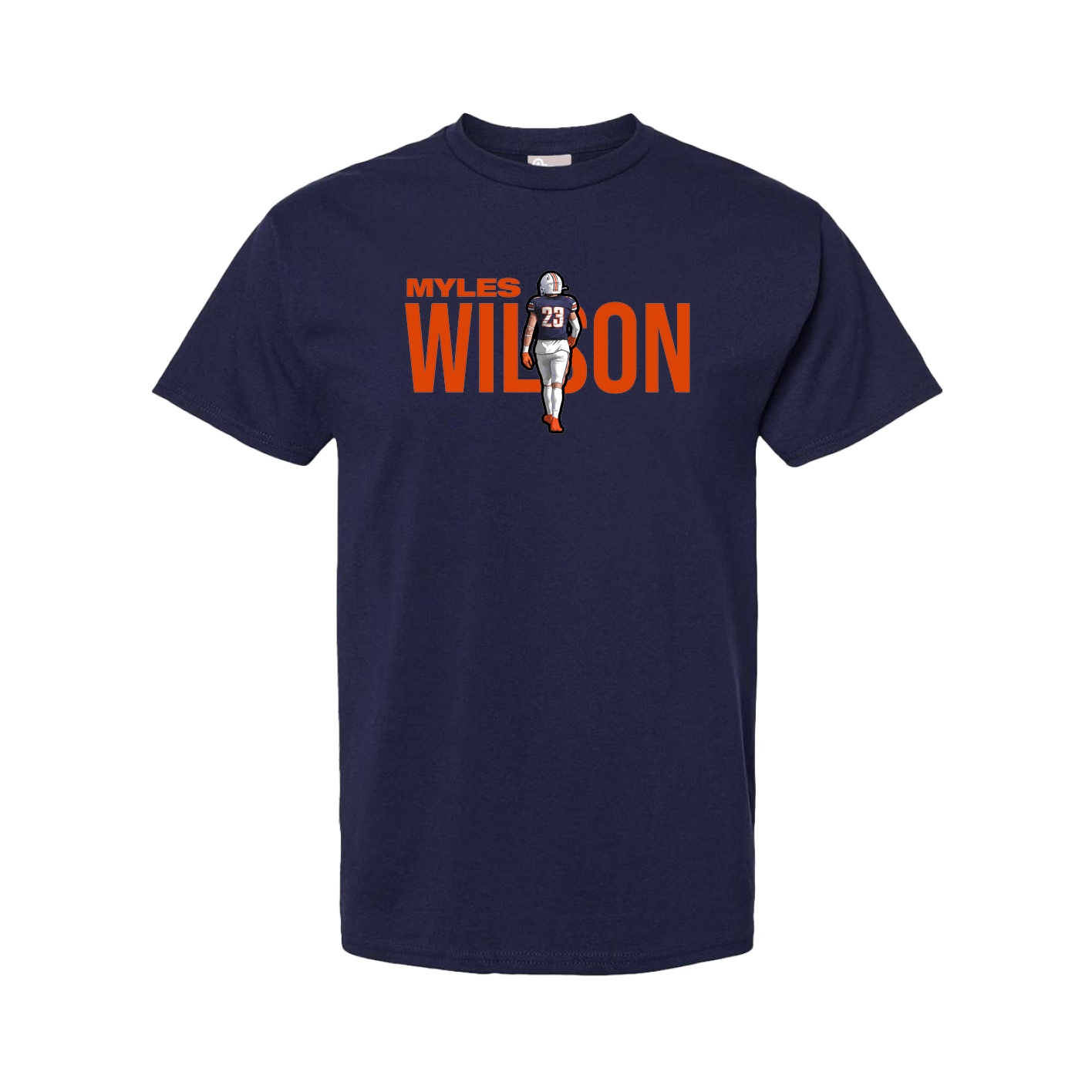 Tee — Player Name in Navy