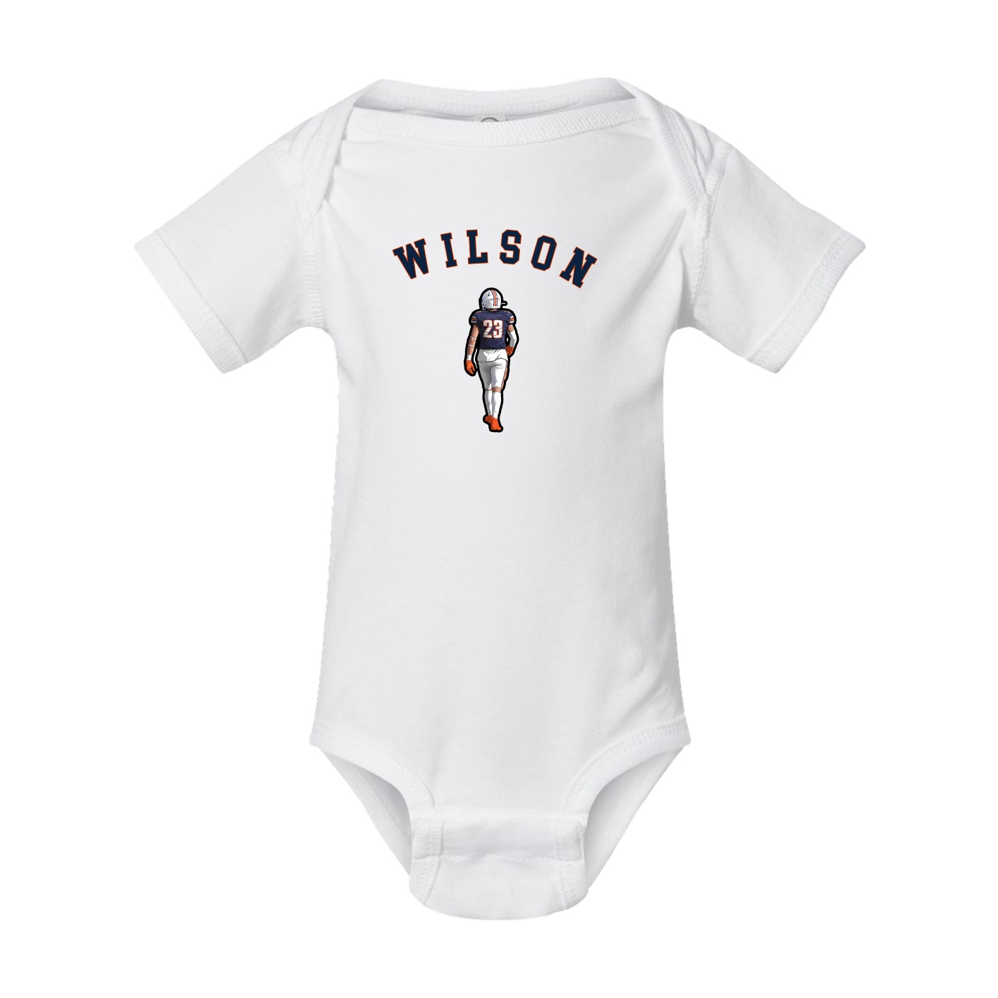 Baby Onesie — Shirsey Arch in White