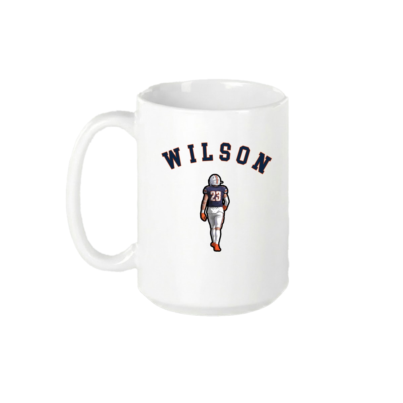 15oz Coffee Mug — Shirsey Arch in White