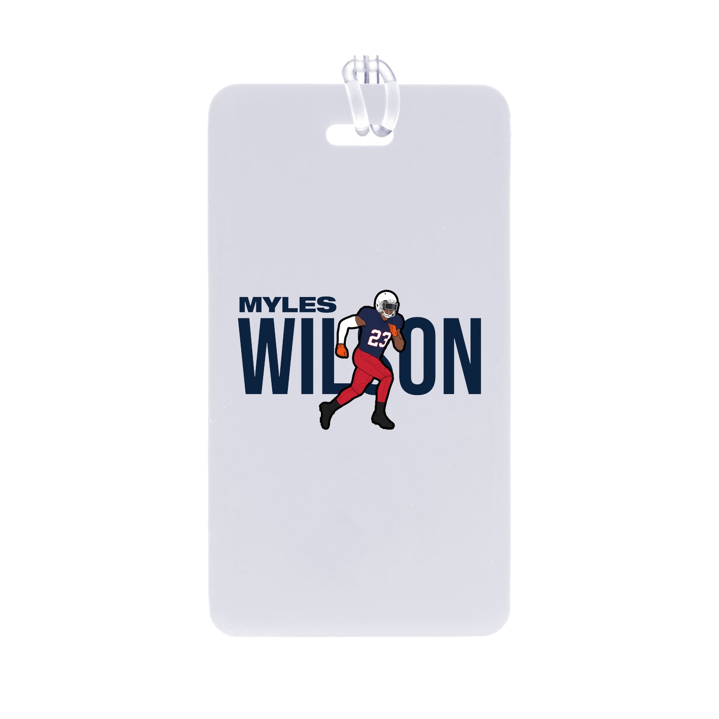 Bag Tag — Player Name in Classic