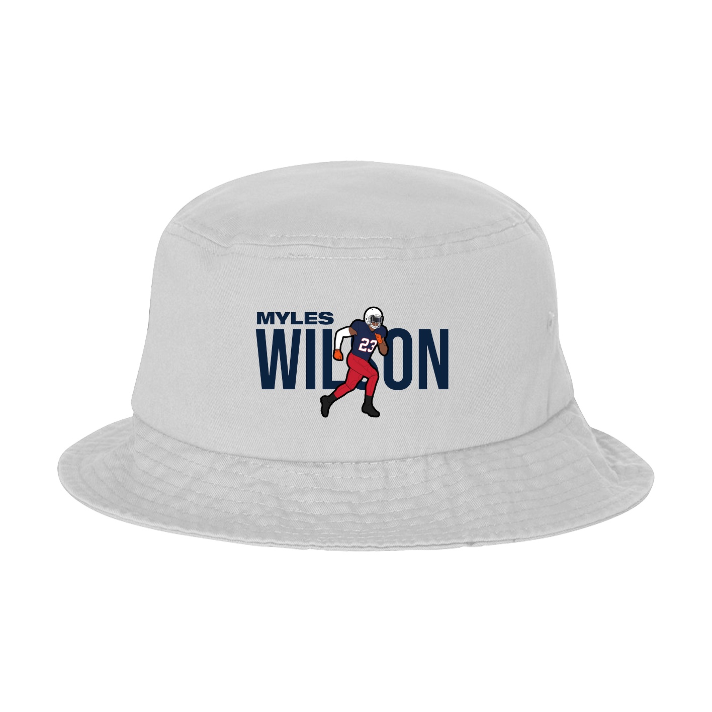 Bucket Cap — Player Name in White