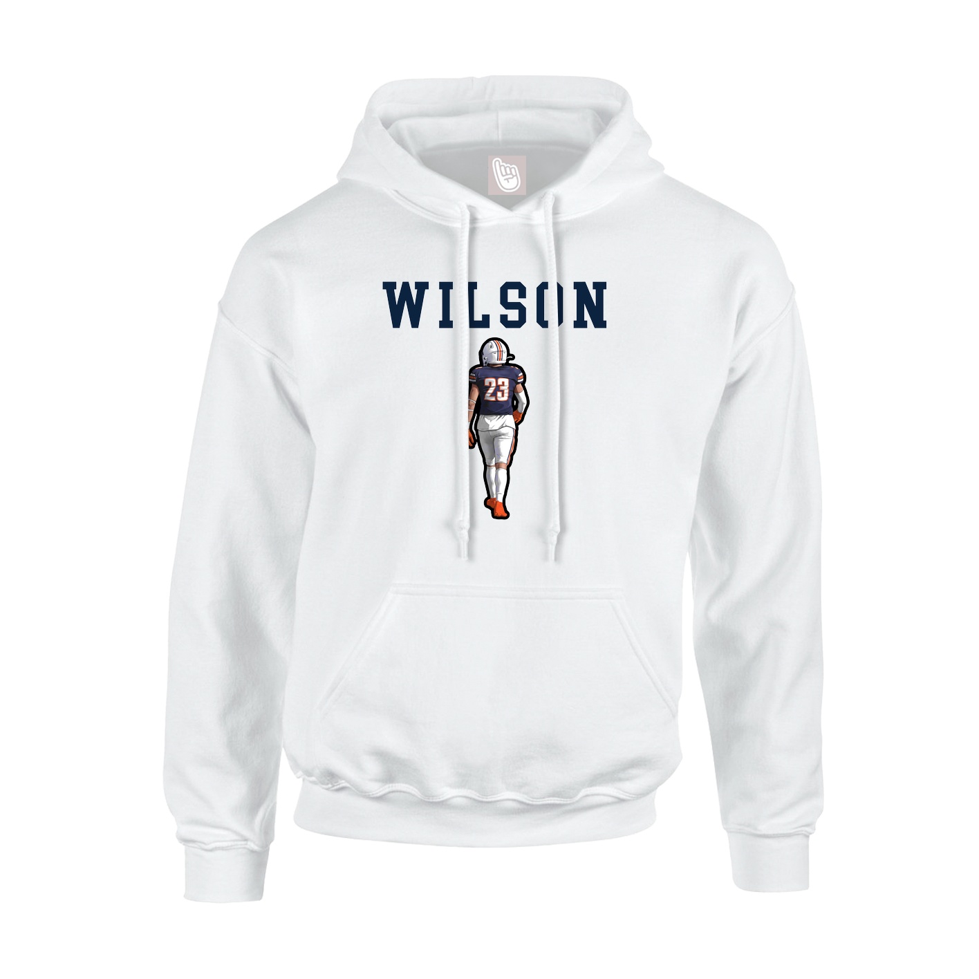 Hoodie — Shirsey in White