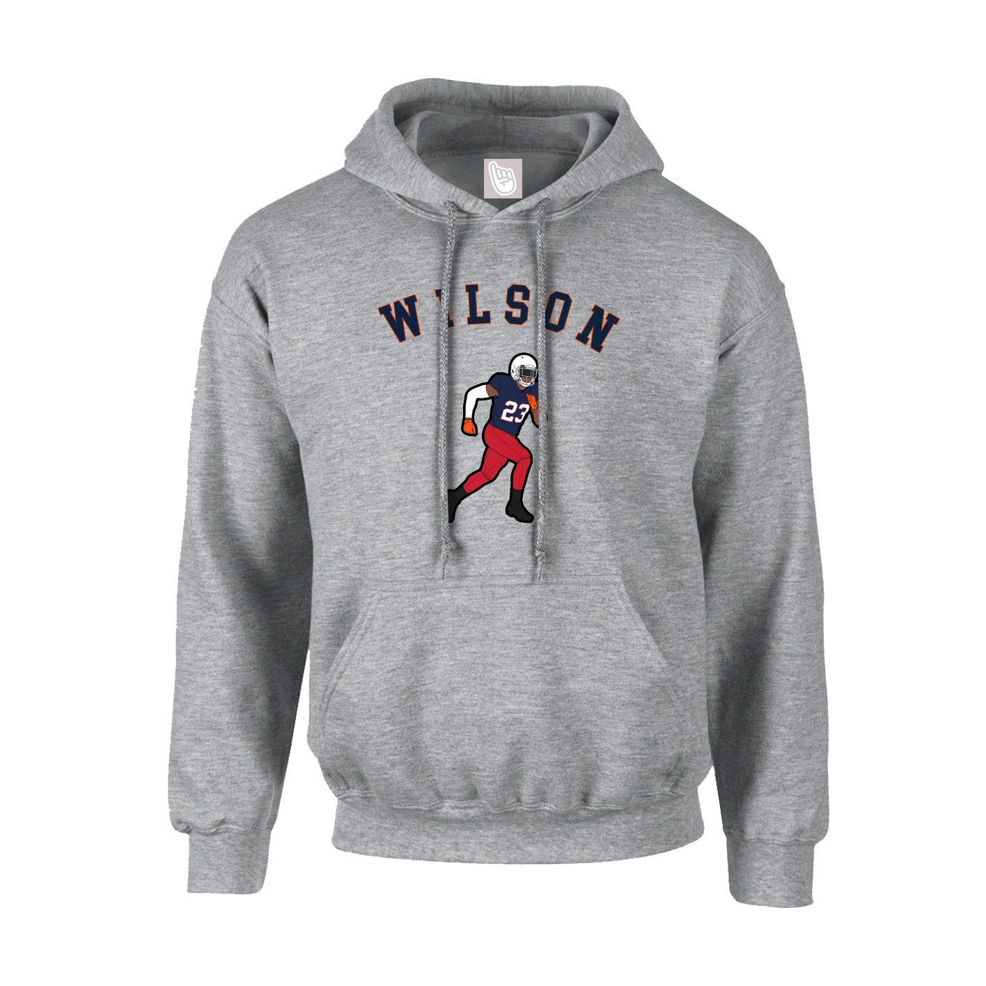 Youth Hoodie — Shirsey Arch in Grey