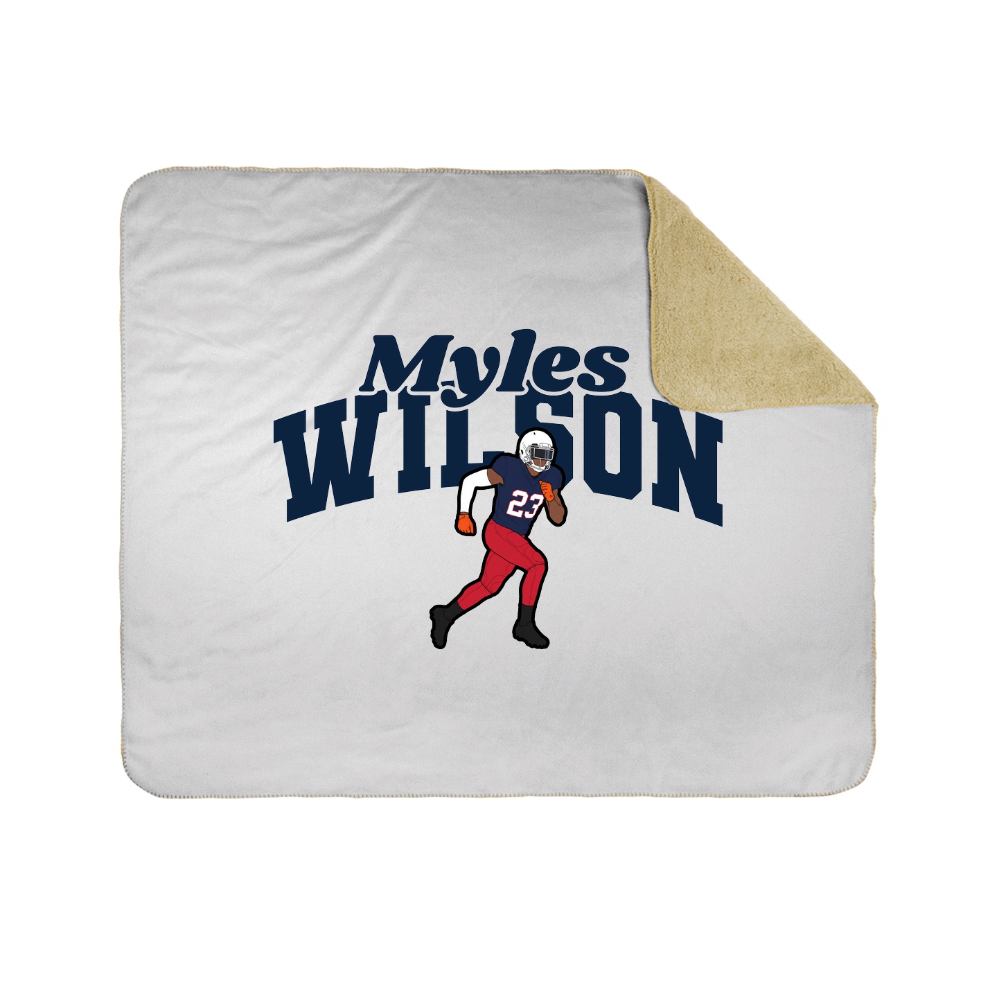 Throw Blanket — Signature Arch in White