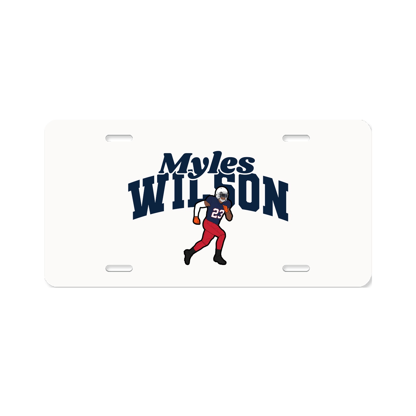 License Plate — Signature Arch in Classic