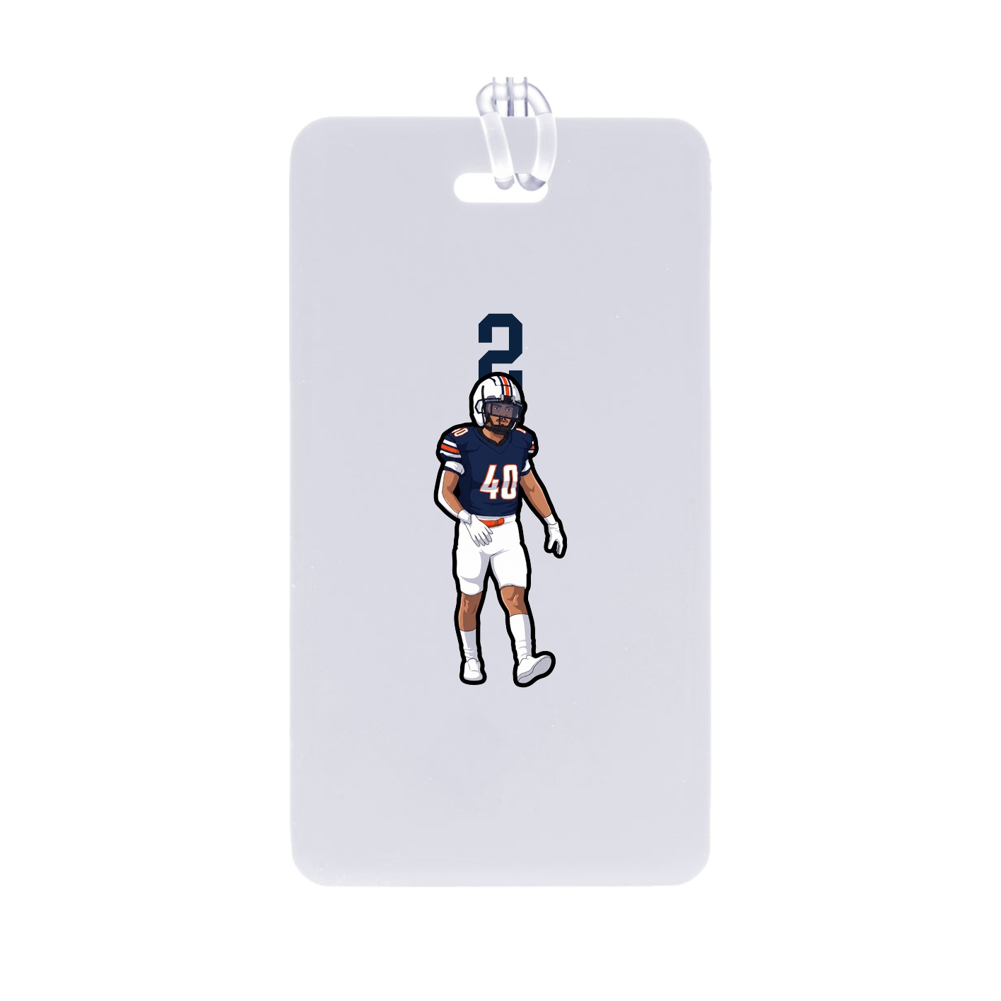 Bag Tag — Number Top in Classic